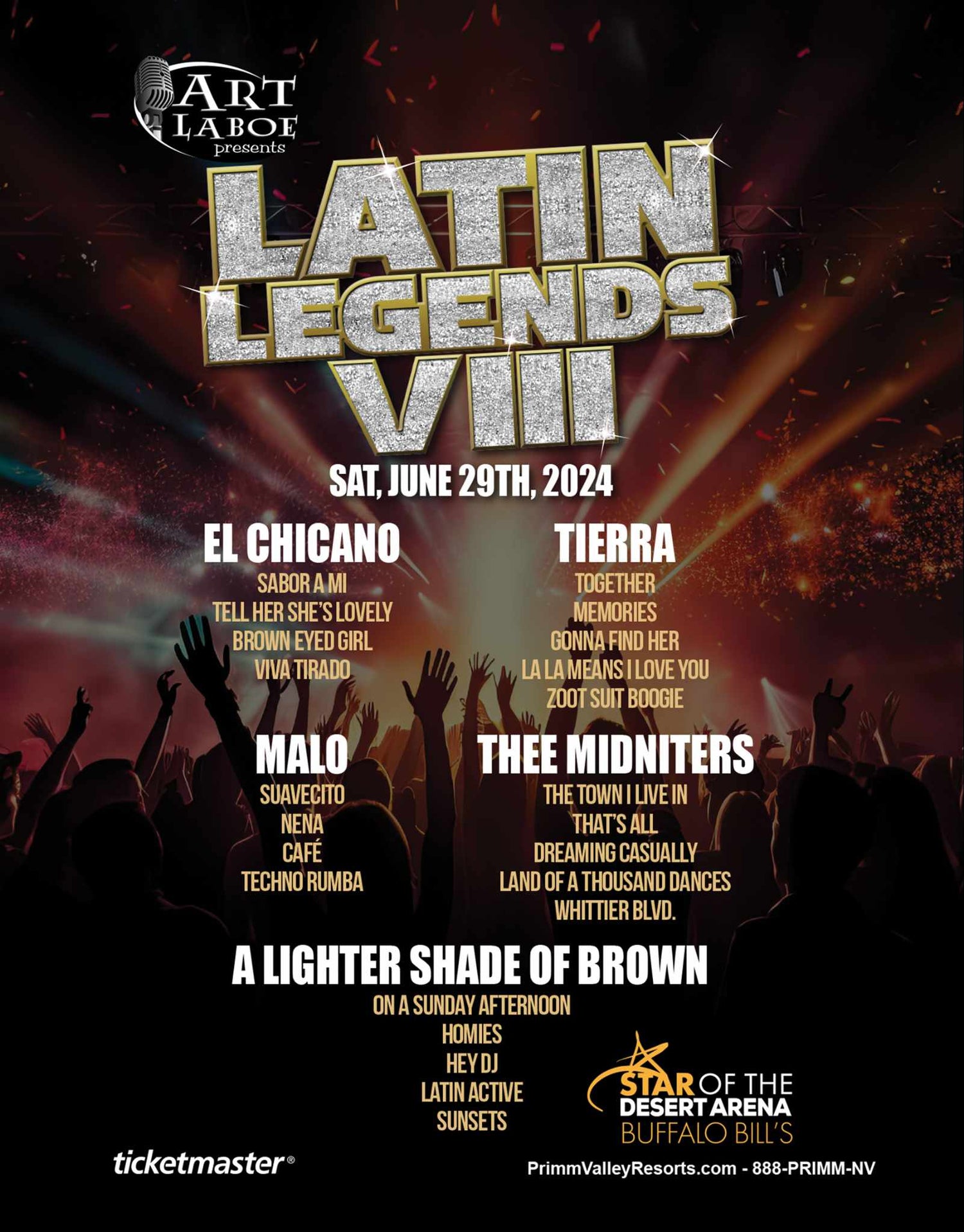 latin concert tour